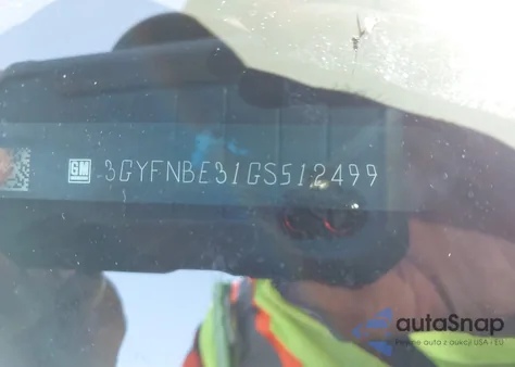 2016 Cadillac Srx Luxury Collection from USA, damaged, VIN 3GYFNBE31GS512499